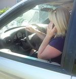 Mobile phone driving offence